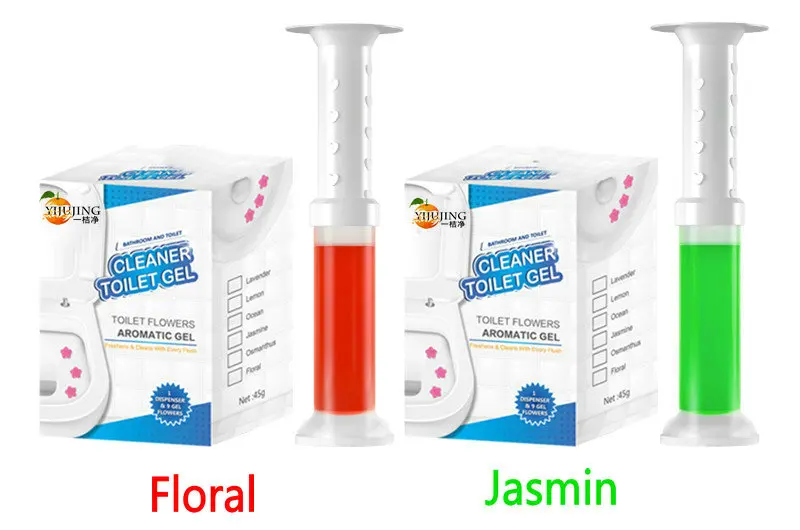 Bathroom Toilet Fragrance Deodorization Cleaner Helper Flower Gel Natural Fragrance Toilet Cleaner Deodorizer