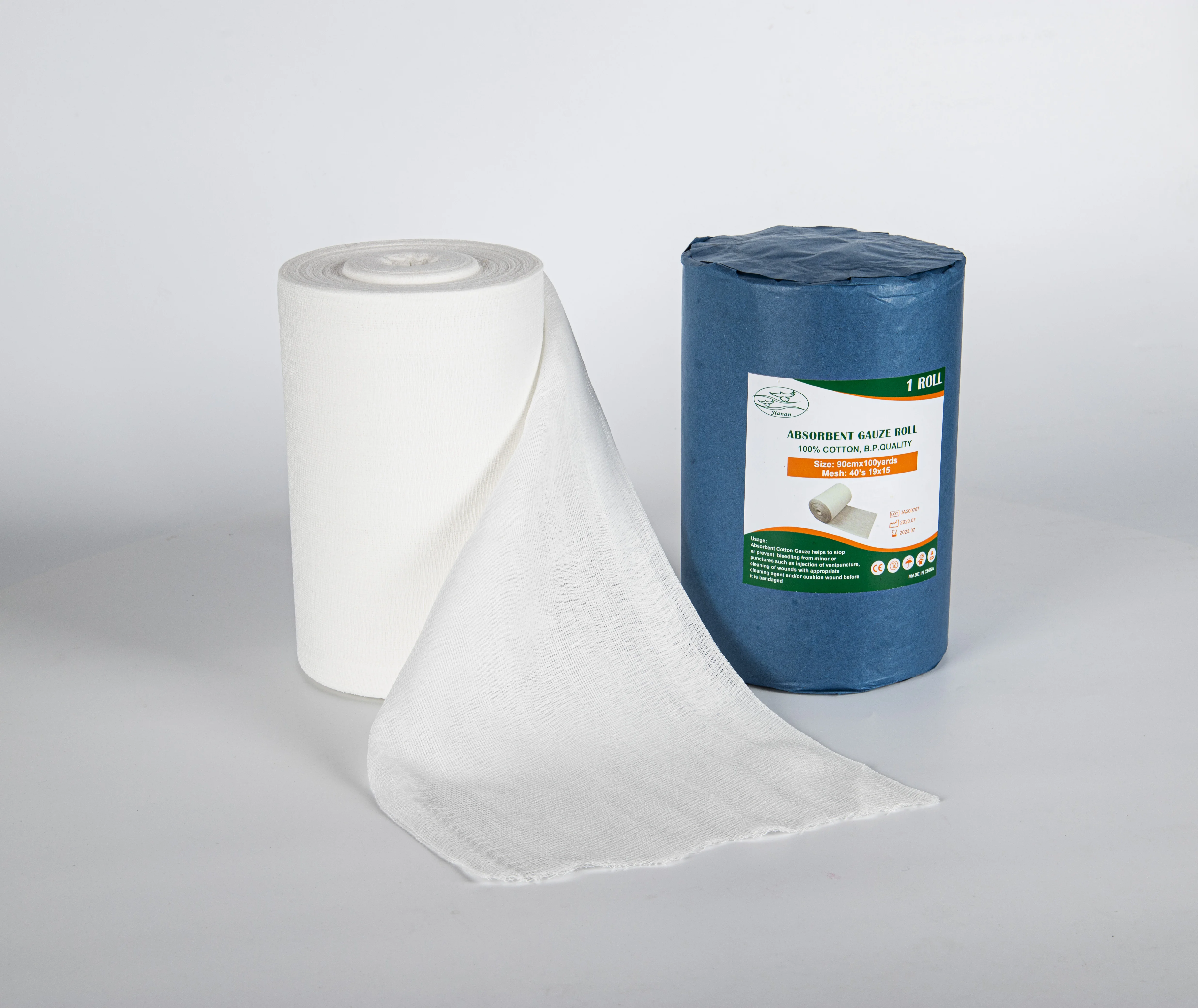 Hot Sale and OEM Size gauze bandage with factory price First Aid Bandage