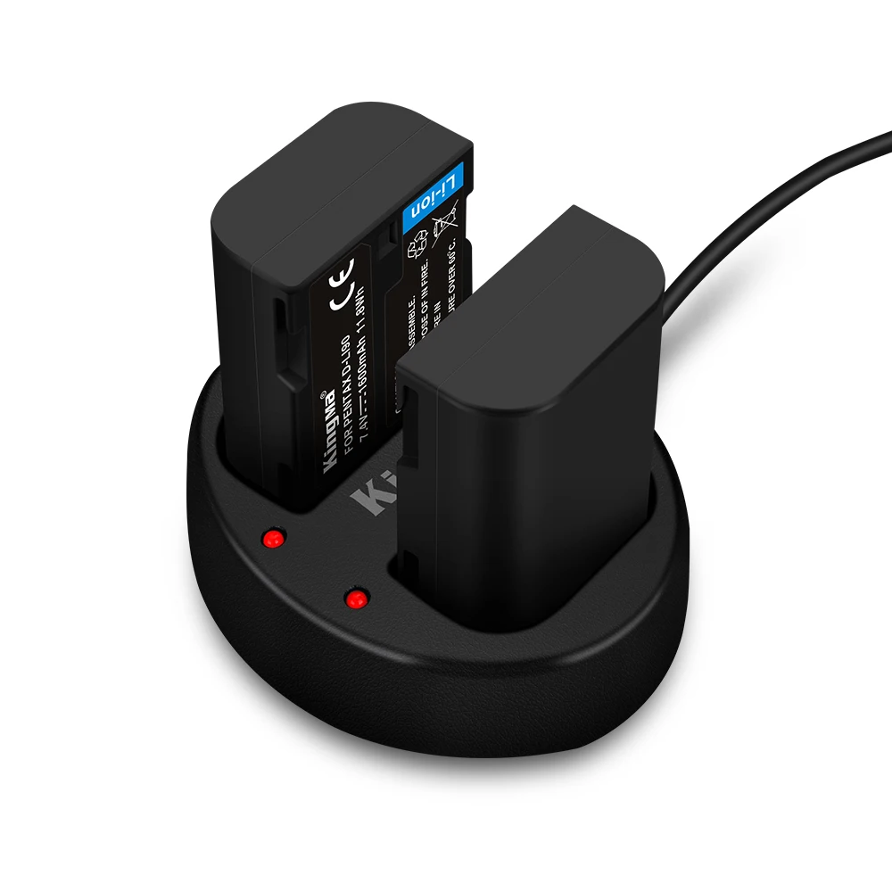 Аксессуары от KingMa: литий-ионный аккумулятор D-LI90 аккумулятор и зарядное устройство с двумя usb-портами для Pentax K5II K-7D K01 K3 K-3II K5 K7 645D 645Z цифровой камеры
