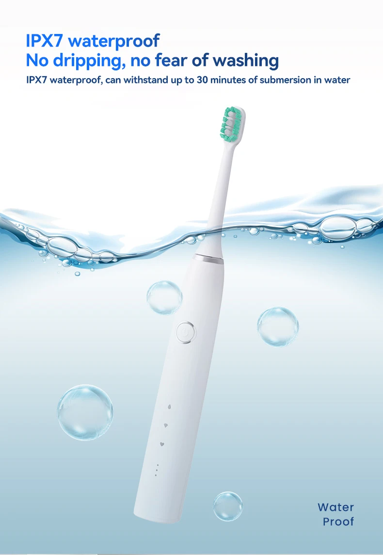 Custom Logo Home Dental Bleaching Grade Teeth Whitening Electric Toothbrush For Wholesale