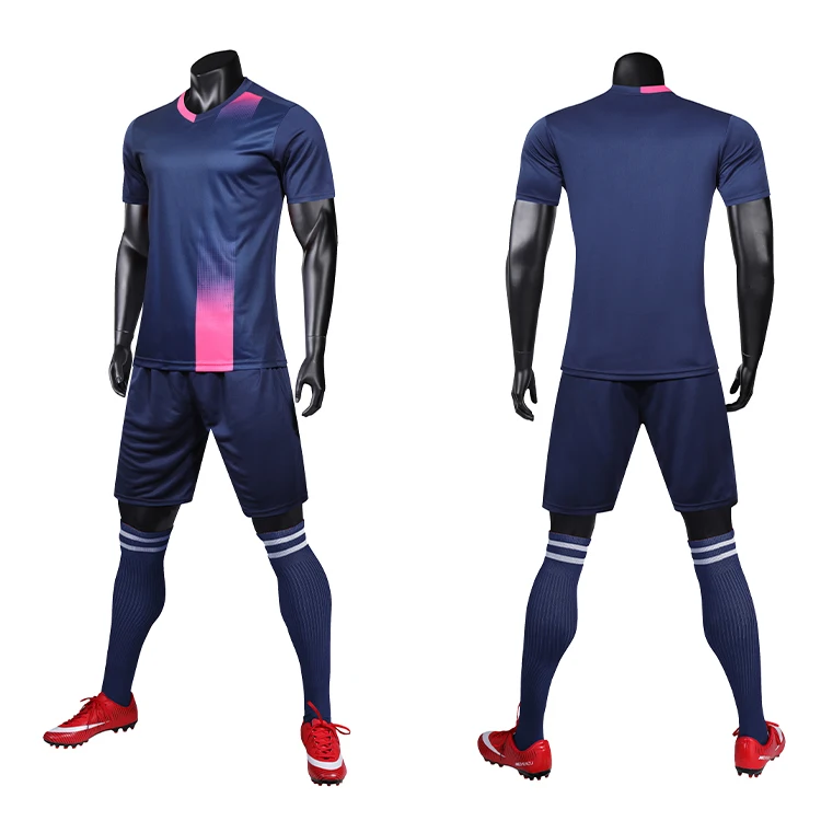 Wholesale Sublimation Custom Logo Football Jerseys Boys Soccer Clothes Sets Men Soccer Training Suit
