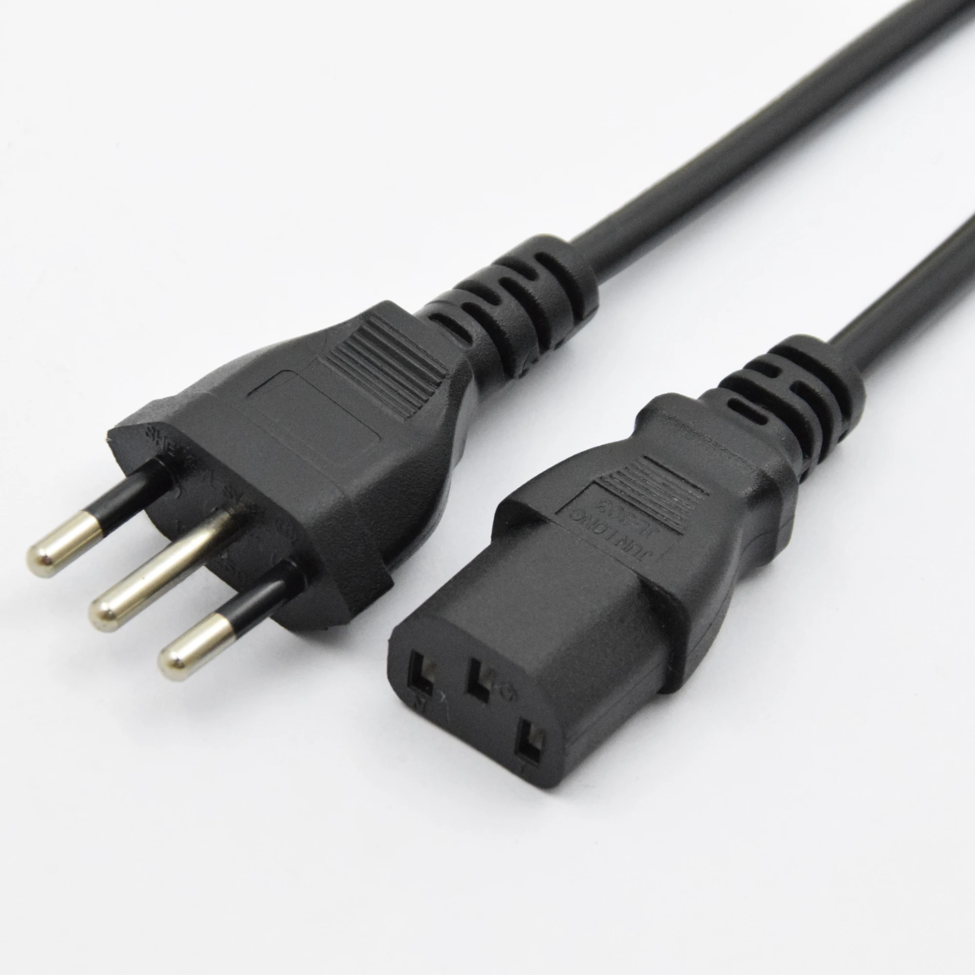Italy 3 pin ac power cord, power supply cord