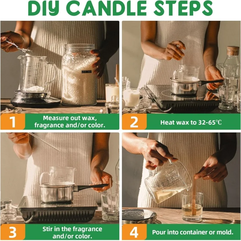 White Beeswax Pellets 100% Pure and Natural Triple Filtered for Skin, Face, Body and Hair Care DIY Creams,Soap Making Supplies