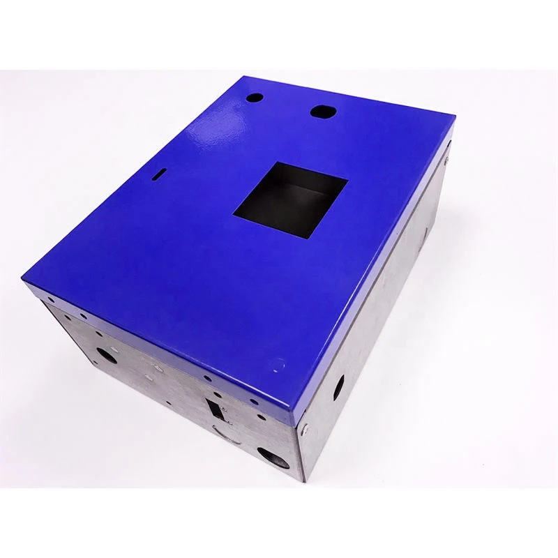 Высококачественная лазерная резка Сварочная алюминиевая коробка стальная пресс-рама Гибка листового металла поставщик услуг по изготовлению