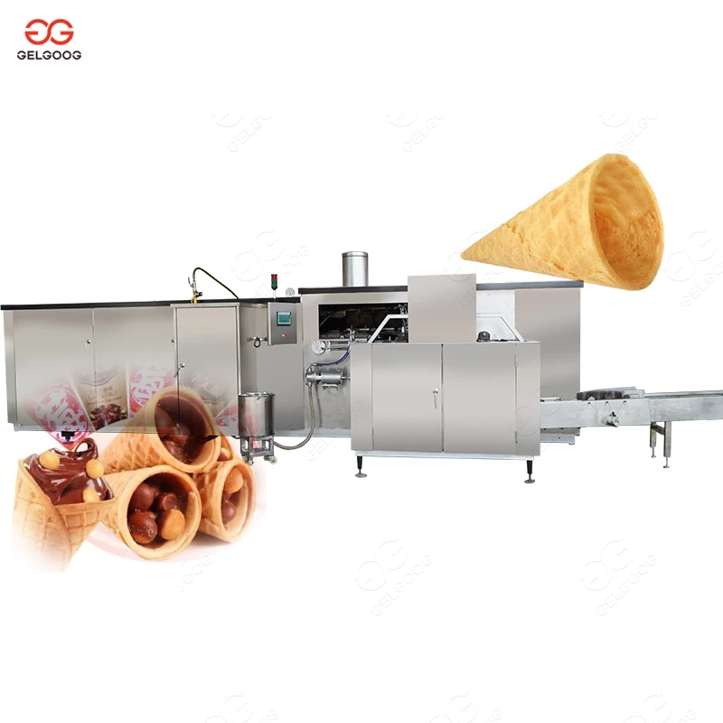 Automatic Industrial Rolled Sugar Cone Manufacturing Making Machine