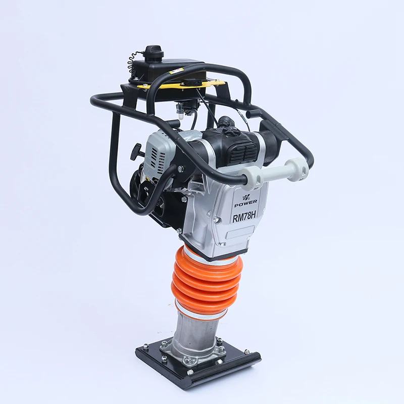 factory custom hot product high efficient petrol type loncin 165f engine earth tamping rammer jumping jack hand compactor