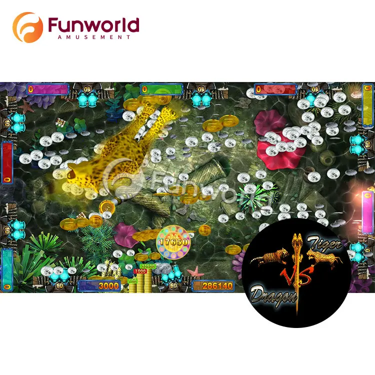 good price adjustable  rate english version  VS Tiger fish game