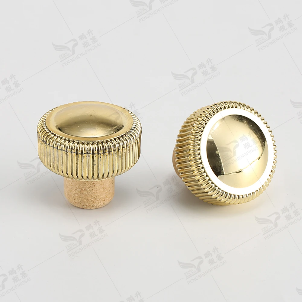 Top Caps Custom Liquor Wine Bottle Stopper Customized Cap for Olive T-shaped Synthetic Wine Cork Plastic Oil Glass Gin Bottles