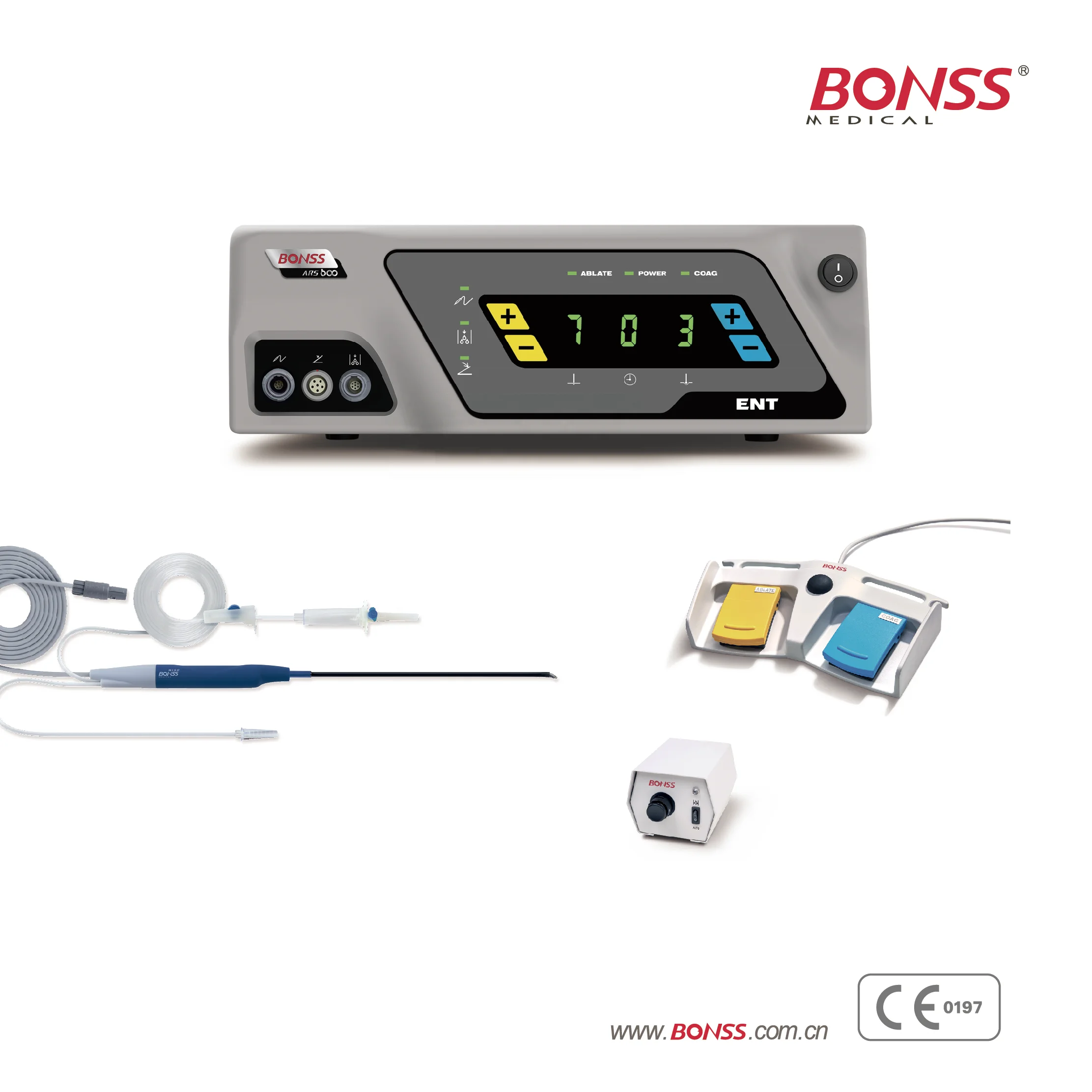 Bipolar RF Plasma Surgical Scalpels for Tonsillectomy