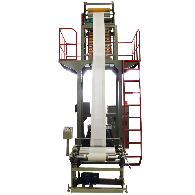 
biodegradable corn starch pla plastic film blowing machine 