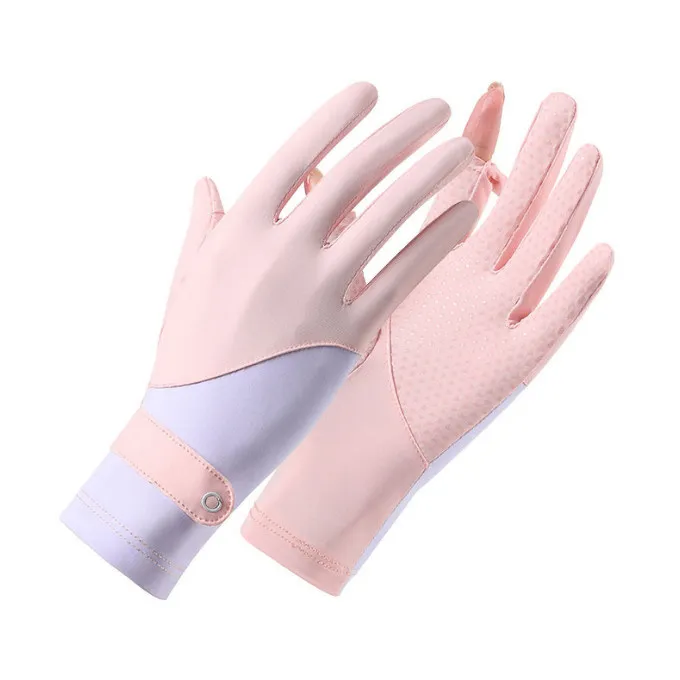 Наружные летние солнцезащитные перчатки модные тонкие дышащие перчатки