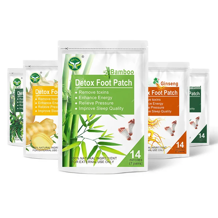 Korean Health Care Product Green Tea Detox Foot Patch Foot Pad