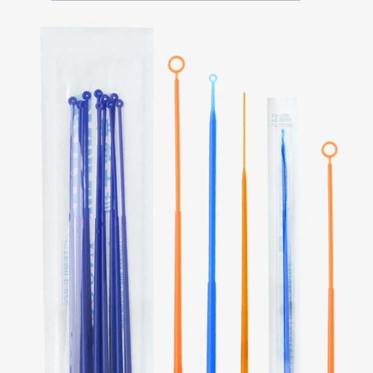 ISO certificate Cell Culture Use Disposable Sterile Plastic Inoculation Loops Needles