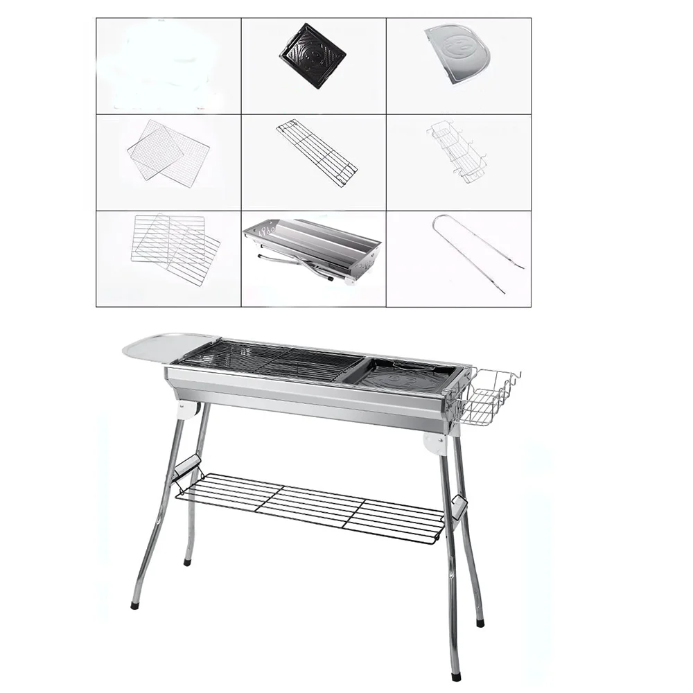 Stainless Steel,Santa Maria Grill Argentine Grill Bbq Adjustable Traditional Bbq/