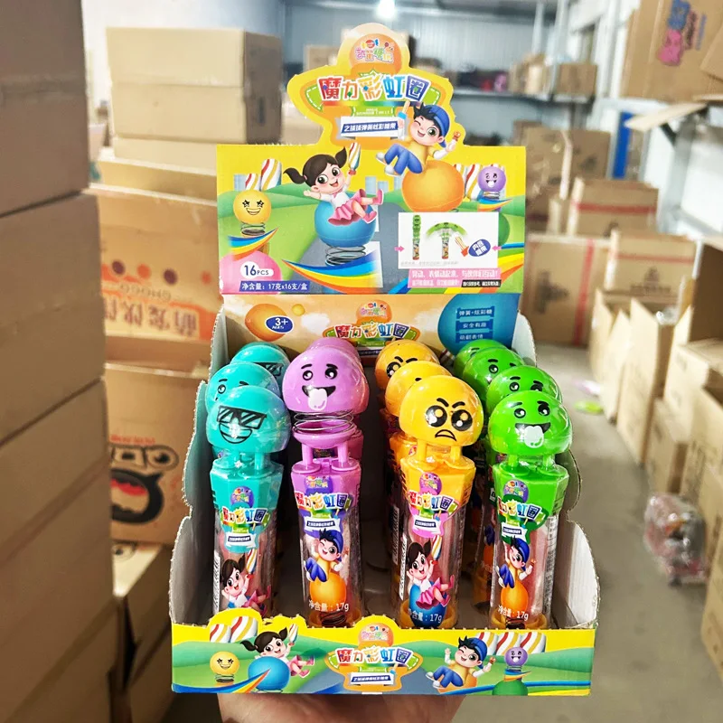 HY Toys16 детские конфеты игрушки игривые весенние смайлики леденец забавные закуски подарок