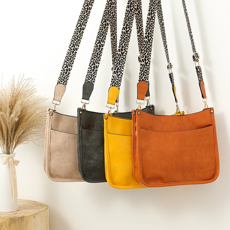 Custom Cow Print Purse Shoulder Bag Designer Luxury Leather Crossbody Bag Women With Guitar Strap