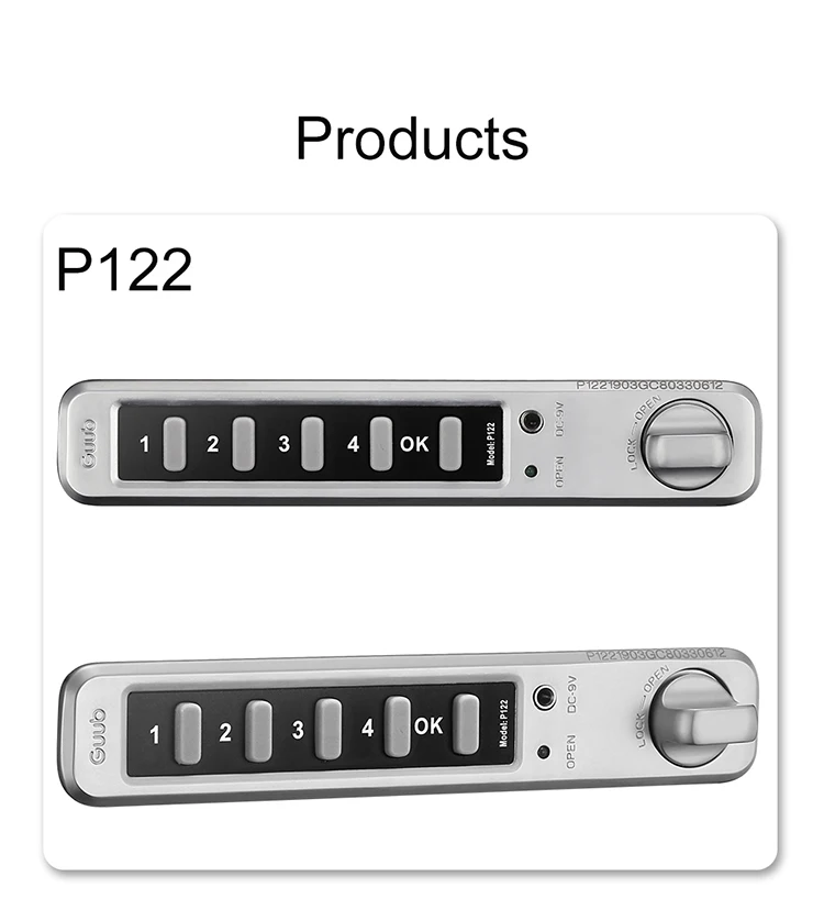 Guub P122 Worspace Мобильная подставка с 3 выдвижными ящиками боковые замки для