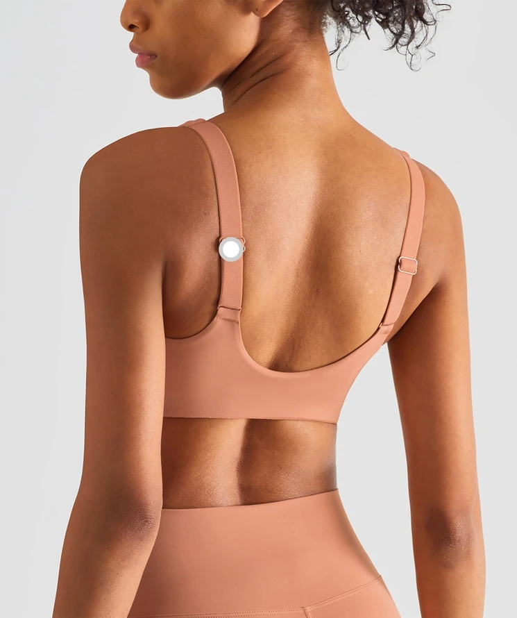 Customized Soft Adjustable Straps Bra Matching Leggings Fitness Yoga Set Suit Women Outdoor Gym Sports Training Wear Clothes