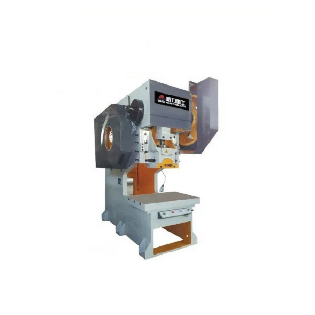 JB21S-25T open-type fixed table deep throat forging press machine,welded steel body