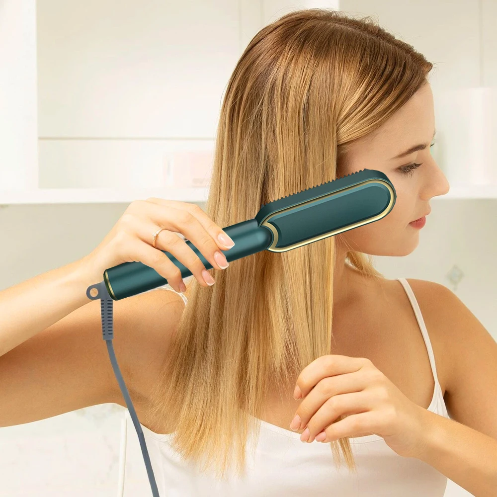 Factory Price Fashion Hair Style Heating Straightening Curling Hair Iron Hair Straightener