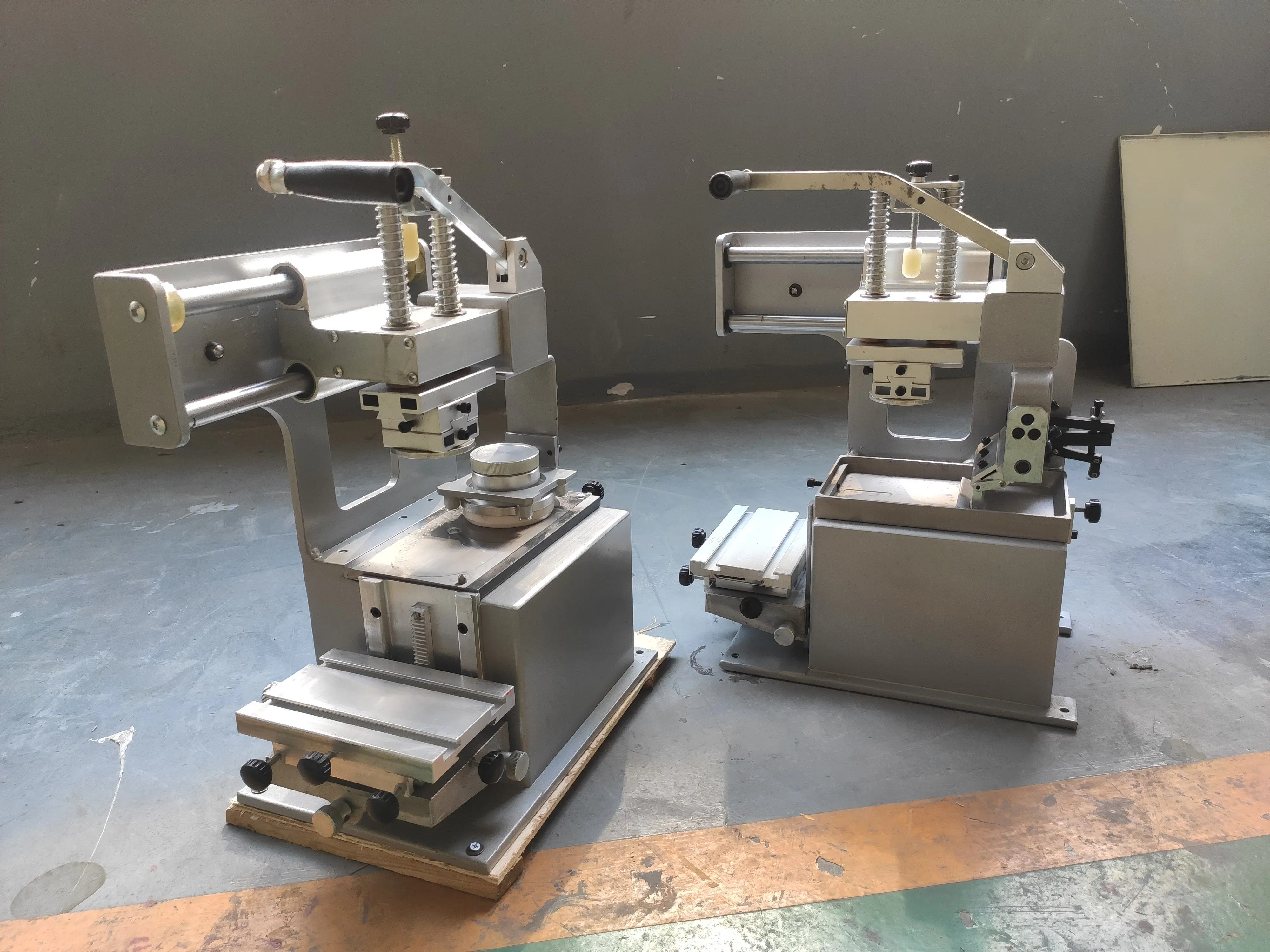 Cheap Small Manual Pad tampones Printer in Stock for Softballs