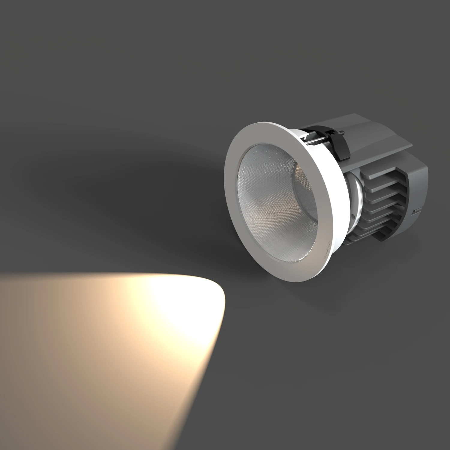 Anti-Glare COB LED Downlight Adjustable Ceiling Spotlights for Living Room, AC110-220V for Store and Home