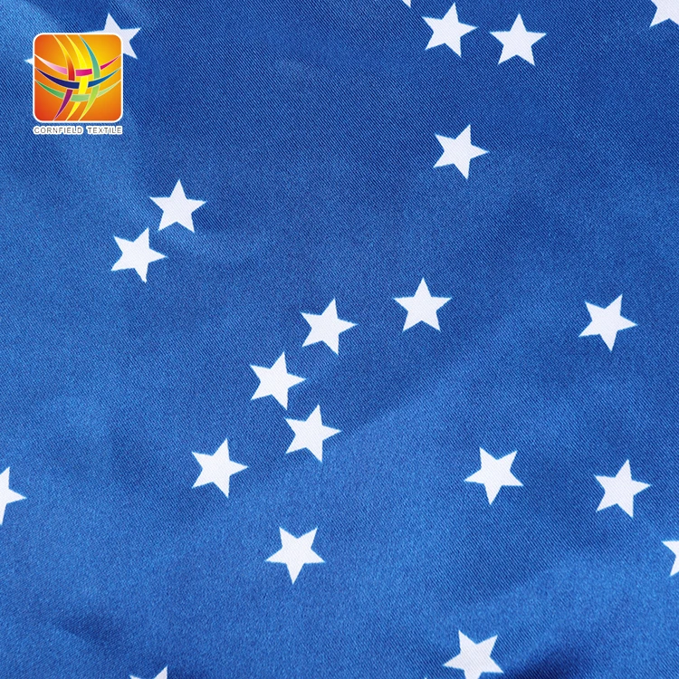 Popular design polyester satin fabric shiny