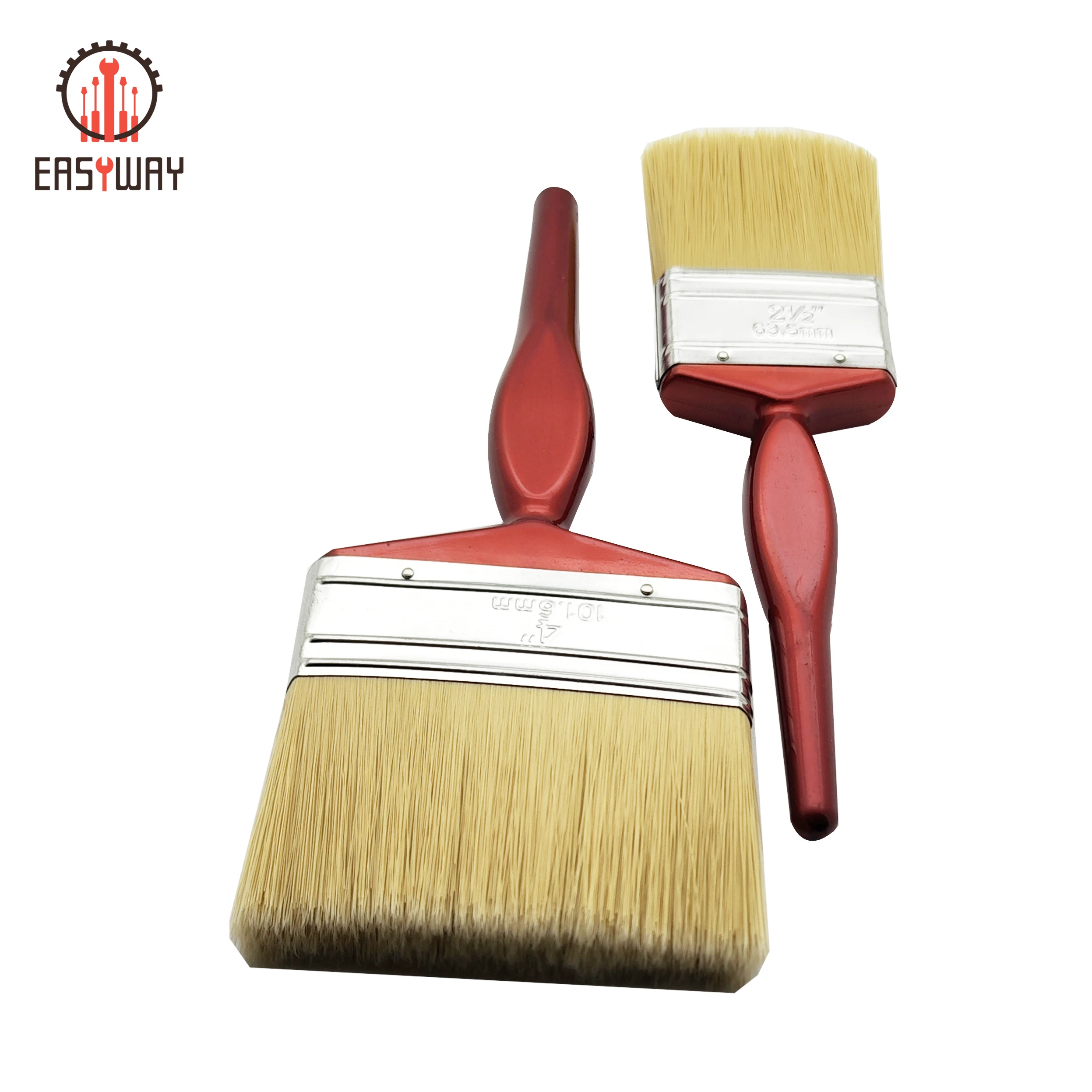 Hot Sale Products House Wall China factory wholesale Wooden handle With Metallic Ferrule Wall Paint Brush