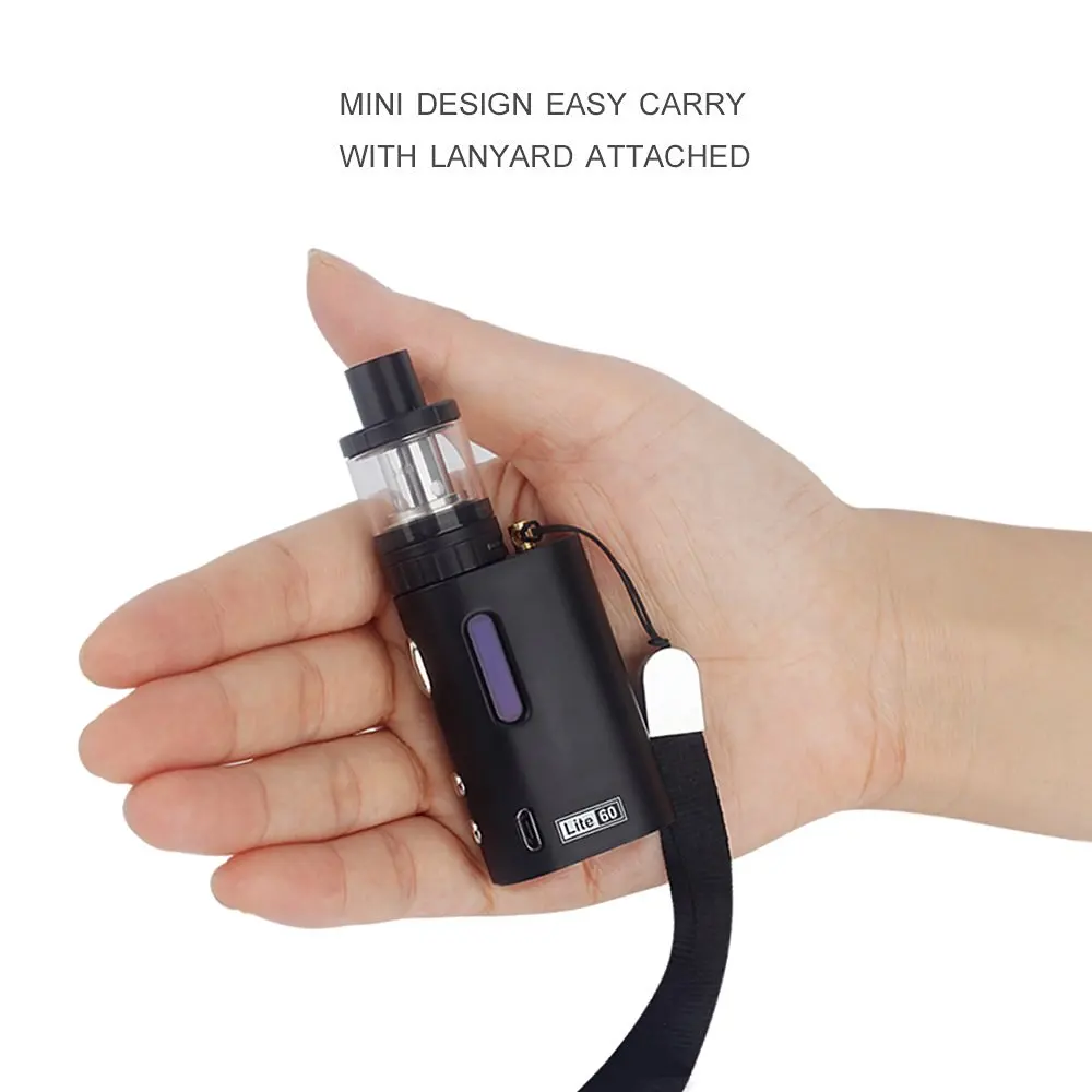 
High Quality Glass Smoking Vape Mods Supplier lite 60 Box Mod 60W Mini Ecig Mod 
