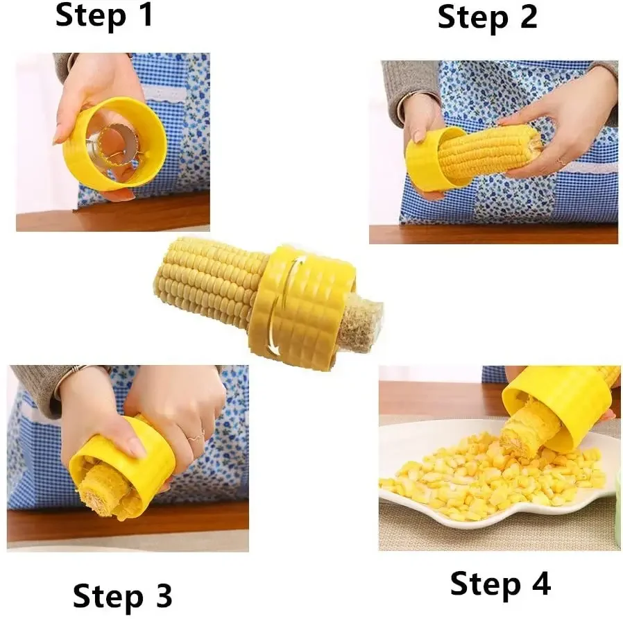Corn Peeler Thresher Remover Thresher Stripping Tool Professional Portable Kitchen Tools 304 Stainless steel