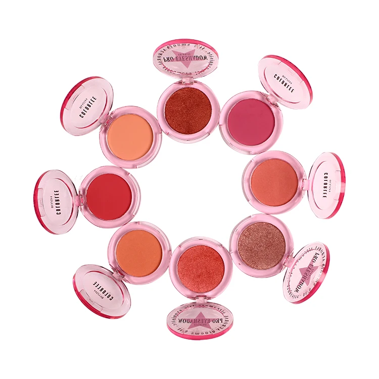 Wholesale Makeup High Pigment Make Your Own Brand Private Label Glitter Custom Eyeshadow Palette