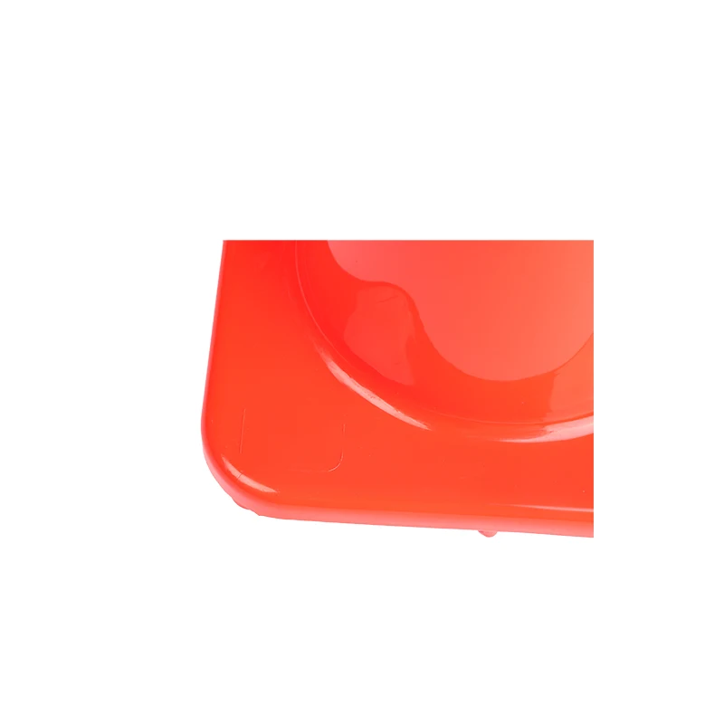 Custom Colorful Caution 30cm Durable Pvc Reflective Road Traffic Cone For Footpaths