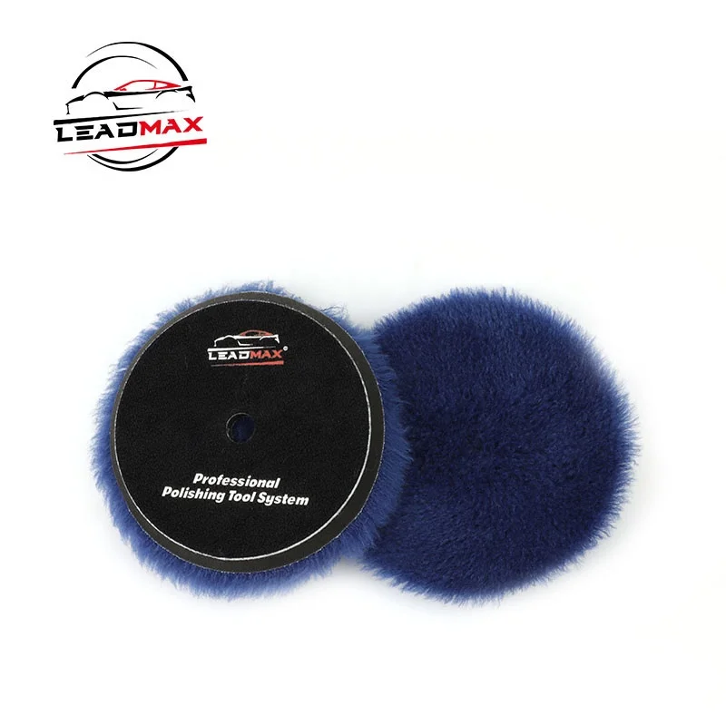 Quality 100%  5 Inch wool polishing pad/wool buffing pad for Car Beauty