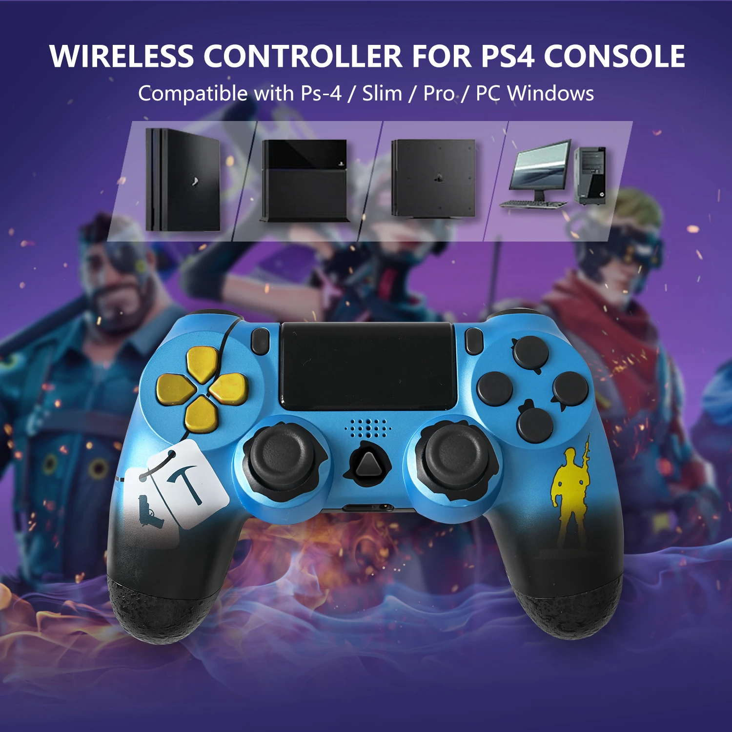 Travelcool 2022 New Design Custom PS4 Wireless Game Controller