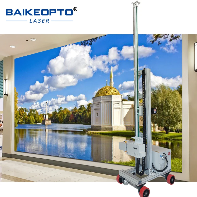 2 in 1 wall and floor printer for indoor outdoor decoration advertisement car parking lot painting