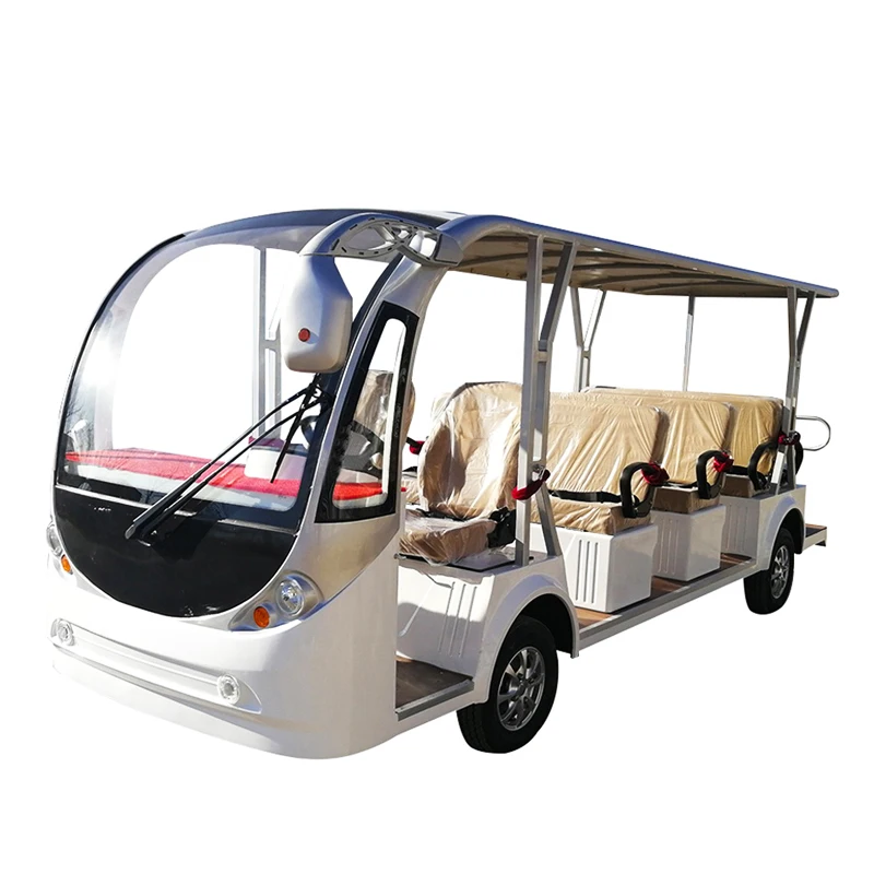 Hongteng Tourist Car Elektro-Sightseeing-Bus For Outdoor