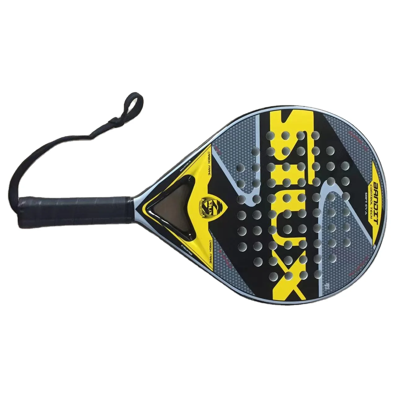Uniker Beach Racket Tennis Padel Carbon Fiber Face and EVA Memory Foam Core raqueta de
