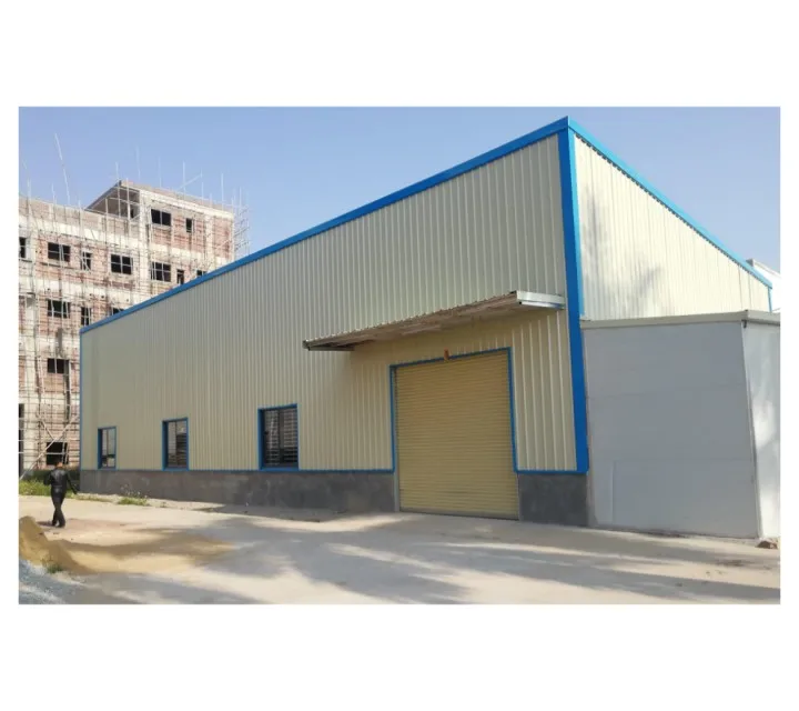 Modern Prefab houses Steel Structure Building Prefabricated Warehouse/Workshop/Aircraft Hangar