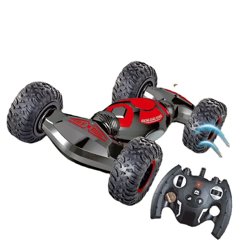 
Remote Control Car Double Sided Rotating Off Road Rear Fog Stream Remote Control Gesture Sensor Cars 
