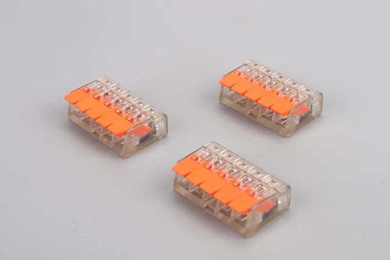 221-415 High Quality Rated Voltage 400v Isolated Terminal Conector Copper Terminal Electrico