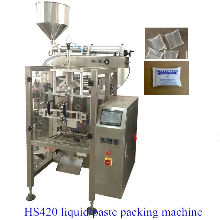 HS4530BY полный автоматический фасовочно Жидкости Насос пасты упаковочная машина