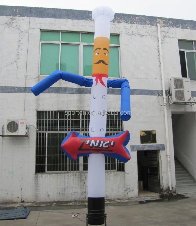 inflatable chef air dancer for restaurant decoration chef air dancer balloons for Road Advertising Signs