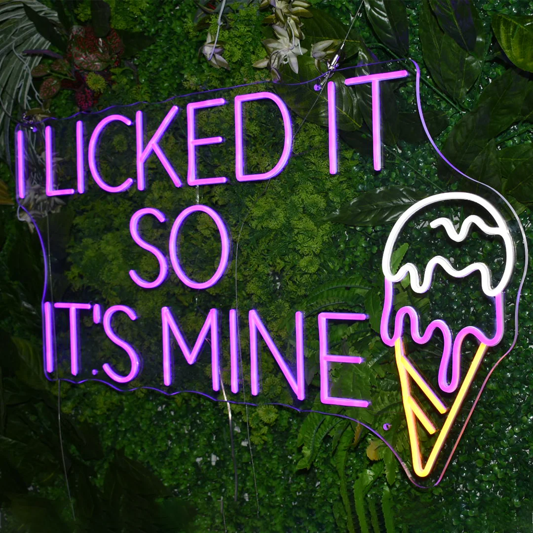 Commercial business logo customized warm white flexible acrylic led neon sign custom Neon Sign