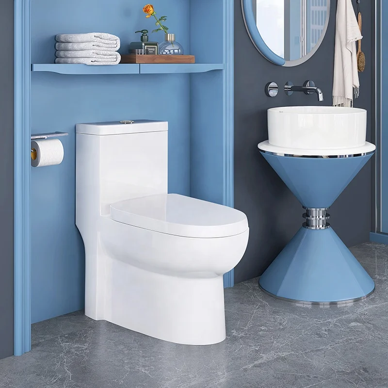 Goodone Siphonic Close Coupled S Trap Bathroom Modern Toilets One Piece Ceramic closestool