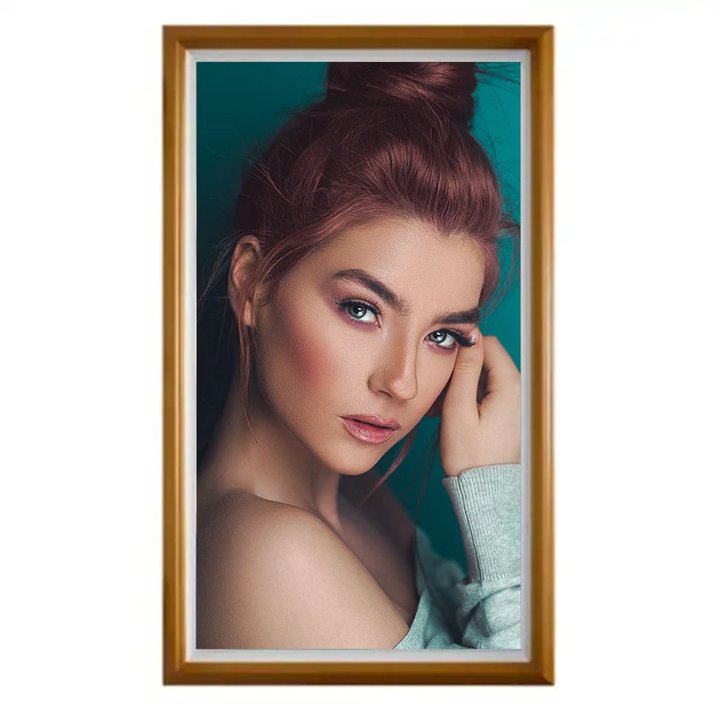 32 40 43 50 55 65 Inch Endnote Download Digital Art Screen Smart Picture Display Decorative Wifi Digital Photo Frame For Gallery