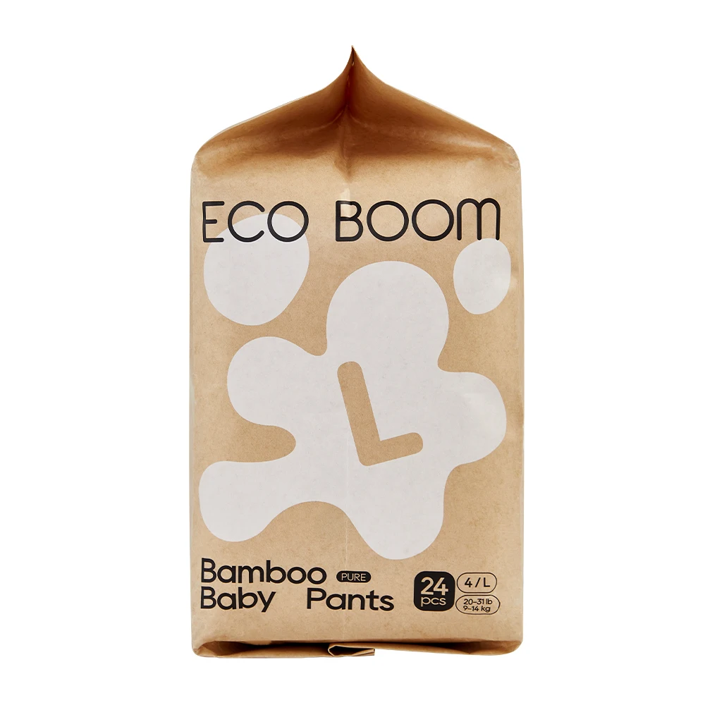 ECO BOOM degradable organic friendly eco partner dealer baby nappy