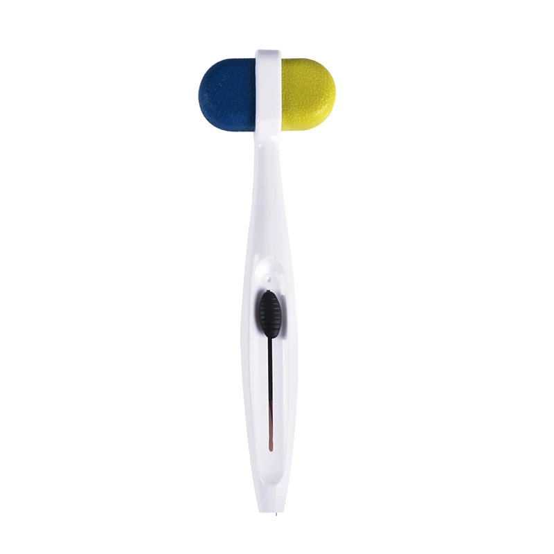 China best selling Promotional Foot Shape Reflex Hammer durable and comfortable Test Diabetic Monofilament  Medical Hammer