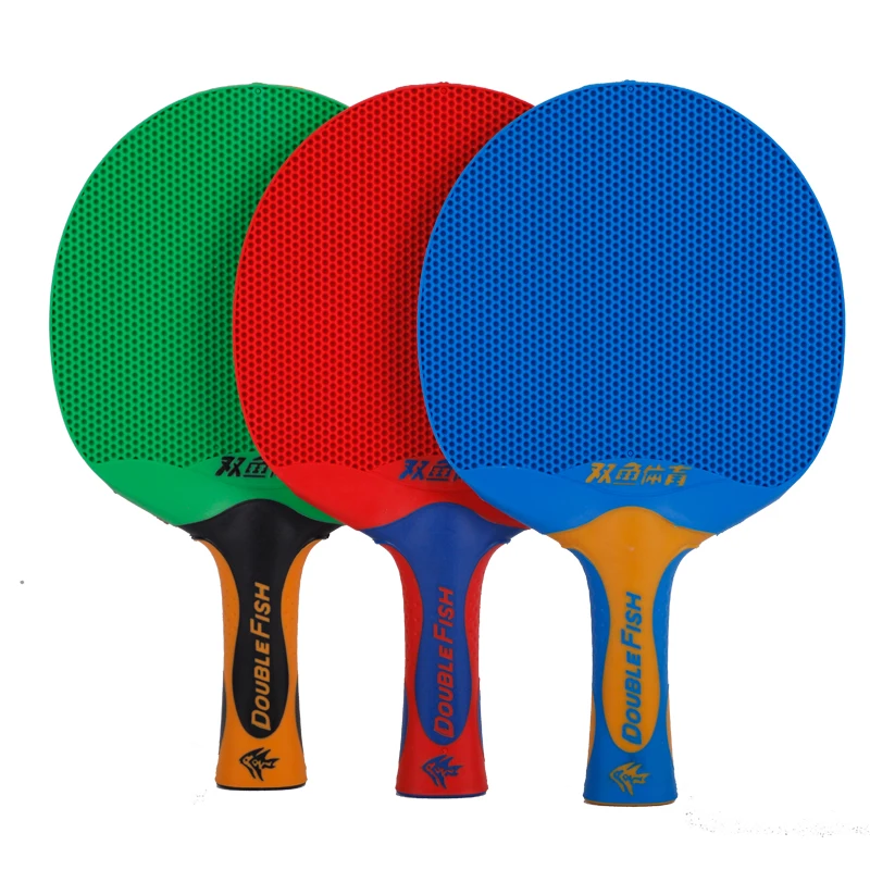 Entertainment ping pong rackets paddles, Anti slip Colorful Plastic table tennis Rackets