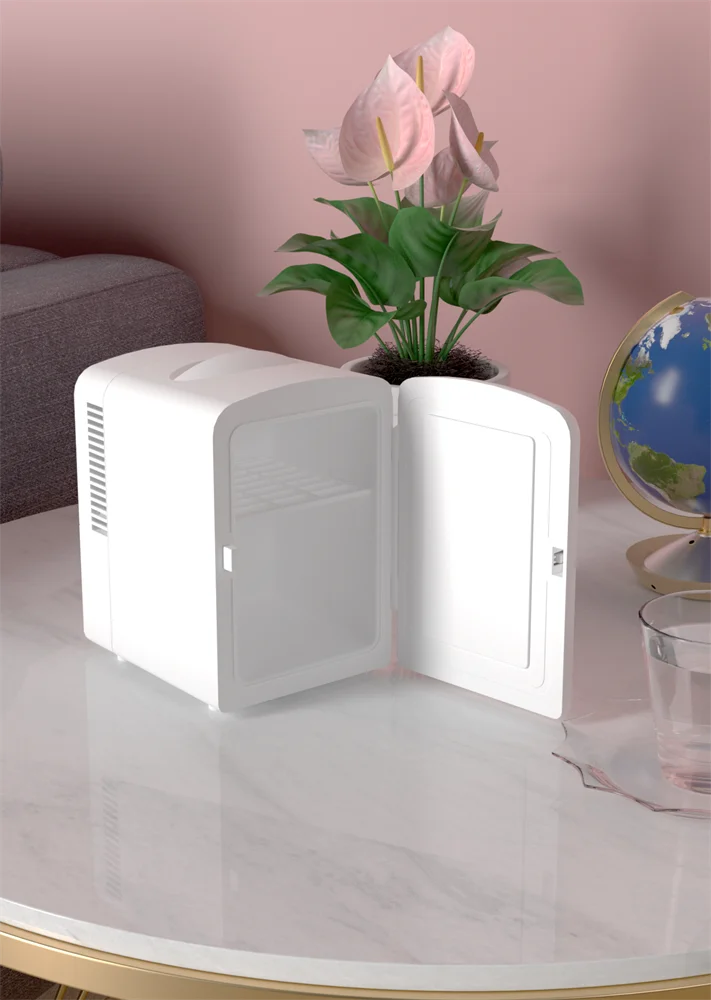 Portable 4L compressor cooler bedroom car desktop university dormitory English garage operation