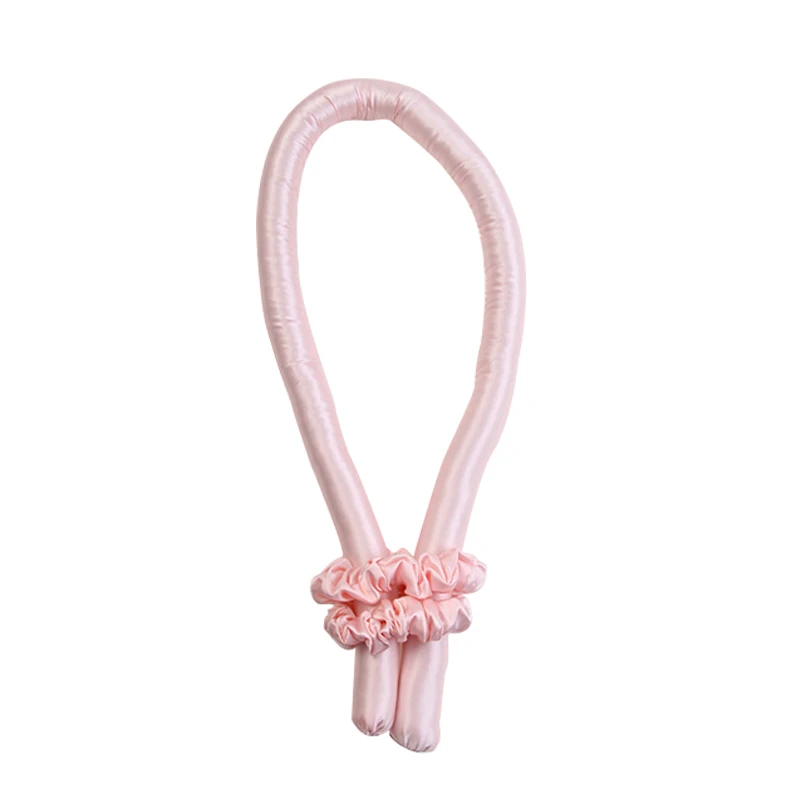 
Priva Label Silk Hair Curler Gift Set Free Sample Dropshipping Real Silk Hair Rollers With Gift Box 